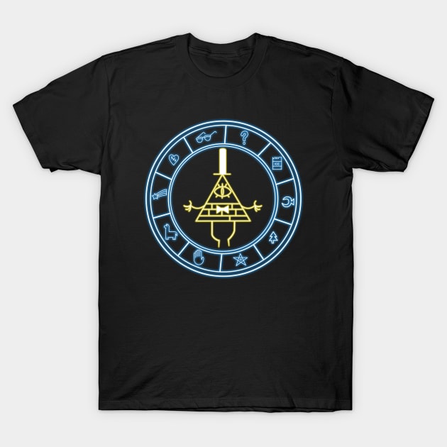 Bill Cipher Summon T-Shirt by RegularWorld